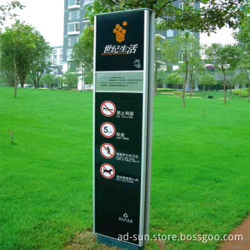 China Real Estate Sign Post Manufacturer